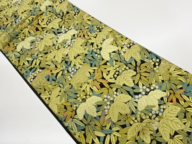 JAPANESE FUKURO OBI / WOVEN PAULOWNIA